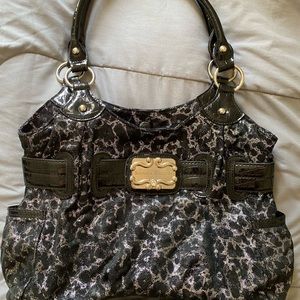 Sienna Ricchi Black & Silver Purse